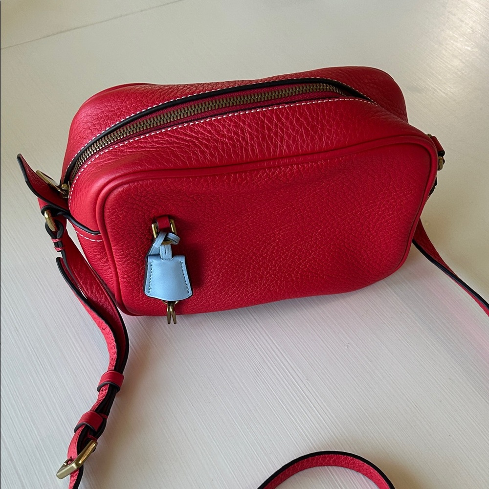 J. Crew Vibrant Red Crossbody Bag